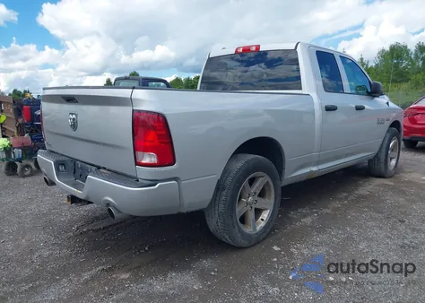 2018 Ram 1500 Express 4X4 6'4 Box from USA, damaged, VIN 1C6RR7FT3JS139950